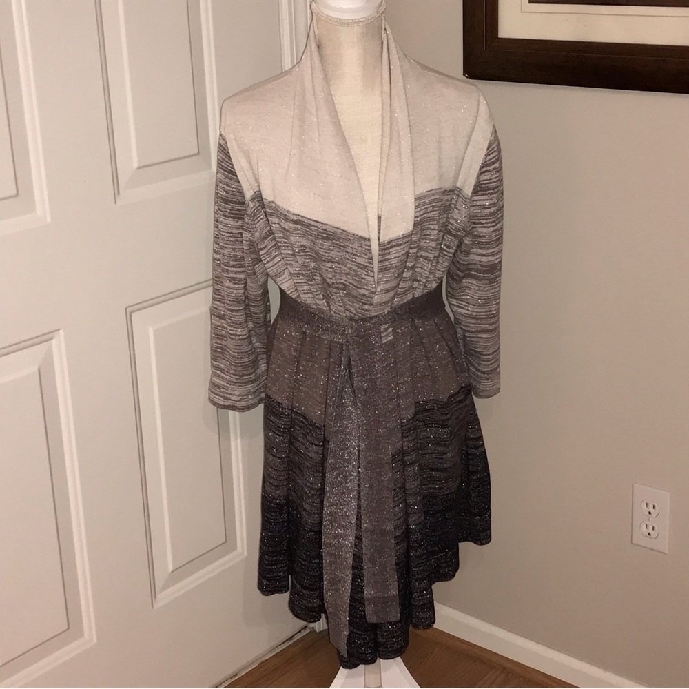 Randolph Duke The Look Swing Cardigan with Belt Size 18